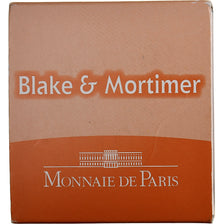 France, 10 Euro, Blake & Mortimer, Proof, 2010, MDP, Silver, MS(65-70)