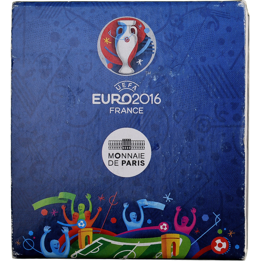 France, 10 Euro, UEFA Euro 2016, Goalkeeper, Proof, 2016, MDP, Silver