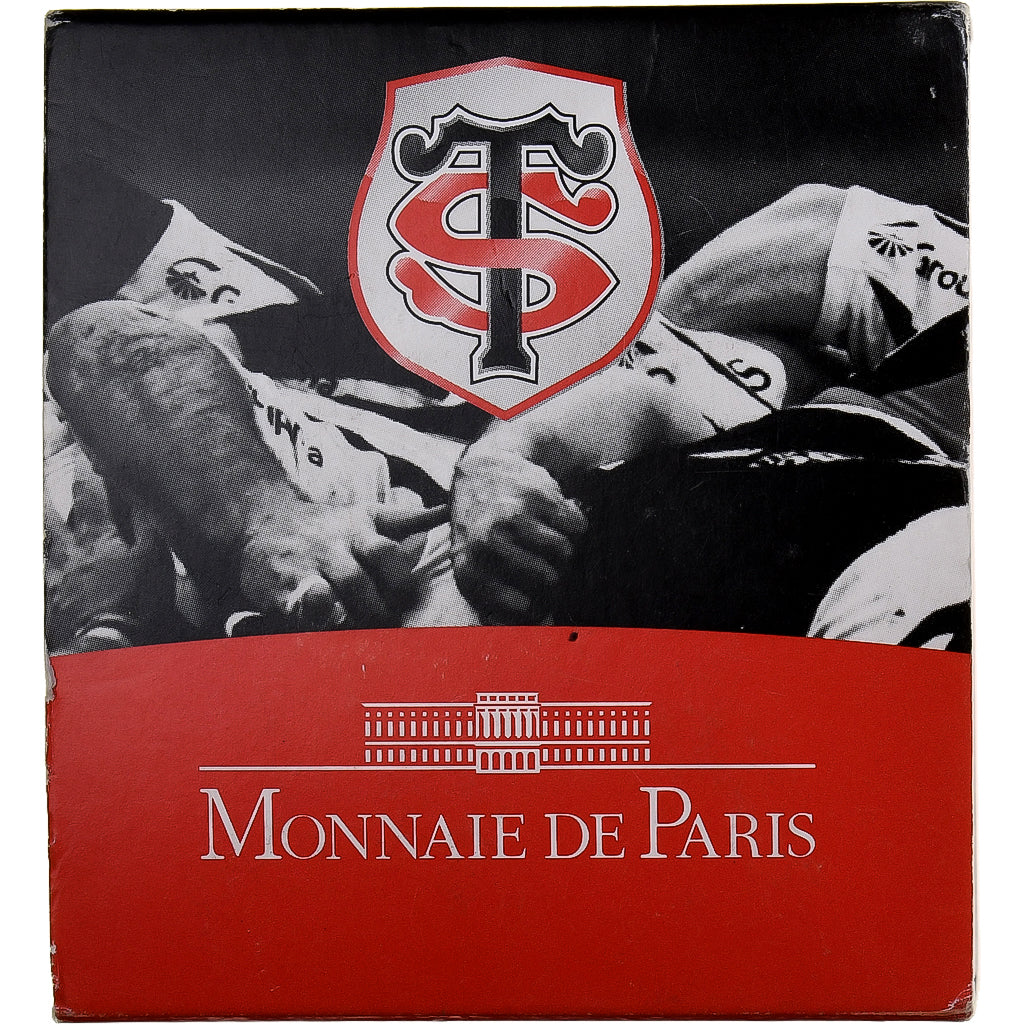 Frankrijk, 10 Euro, Stade Toulousain, Proof, 2010, MDP, Zilver, FDC