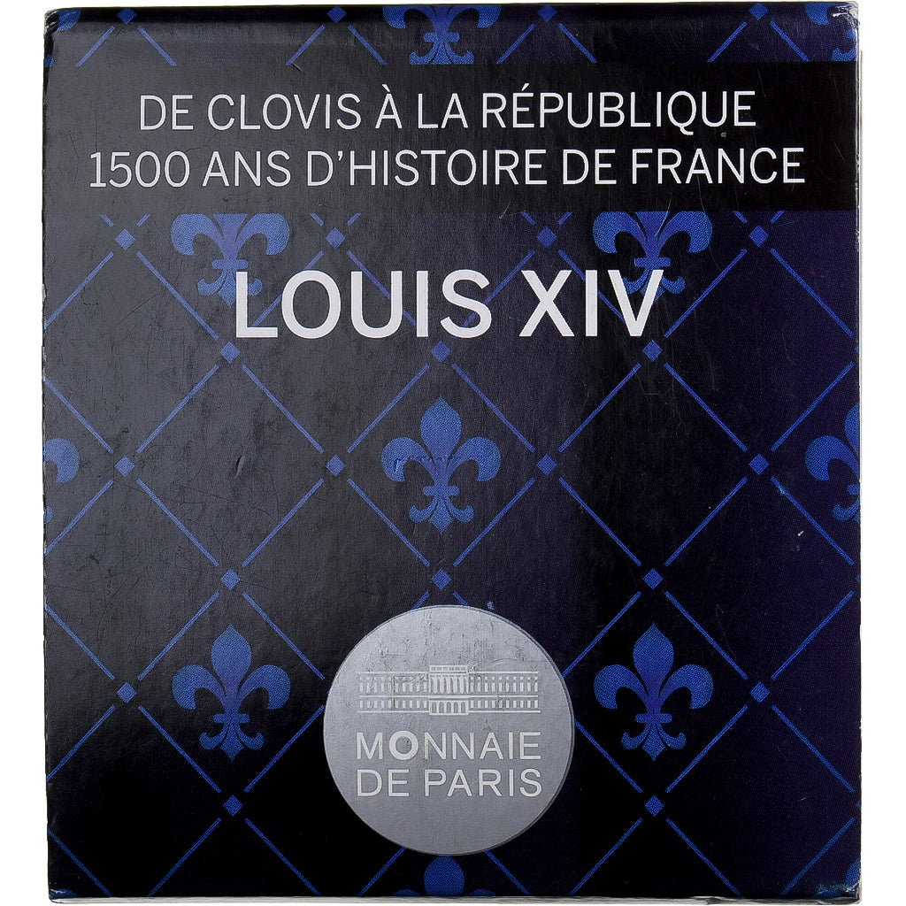France, 10 Euro, Louis XIV, Proof, 2014, MDP, Silver, MS(65-70)