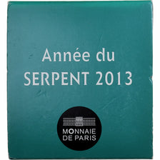 Francia, 10 Euro, Year of the Snake, FS, 2013, MDP, Argento, FDC