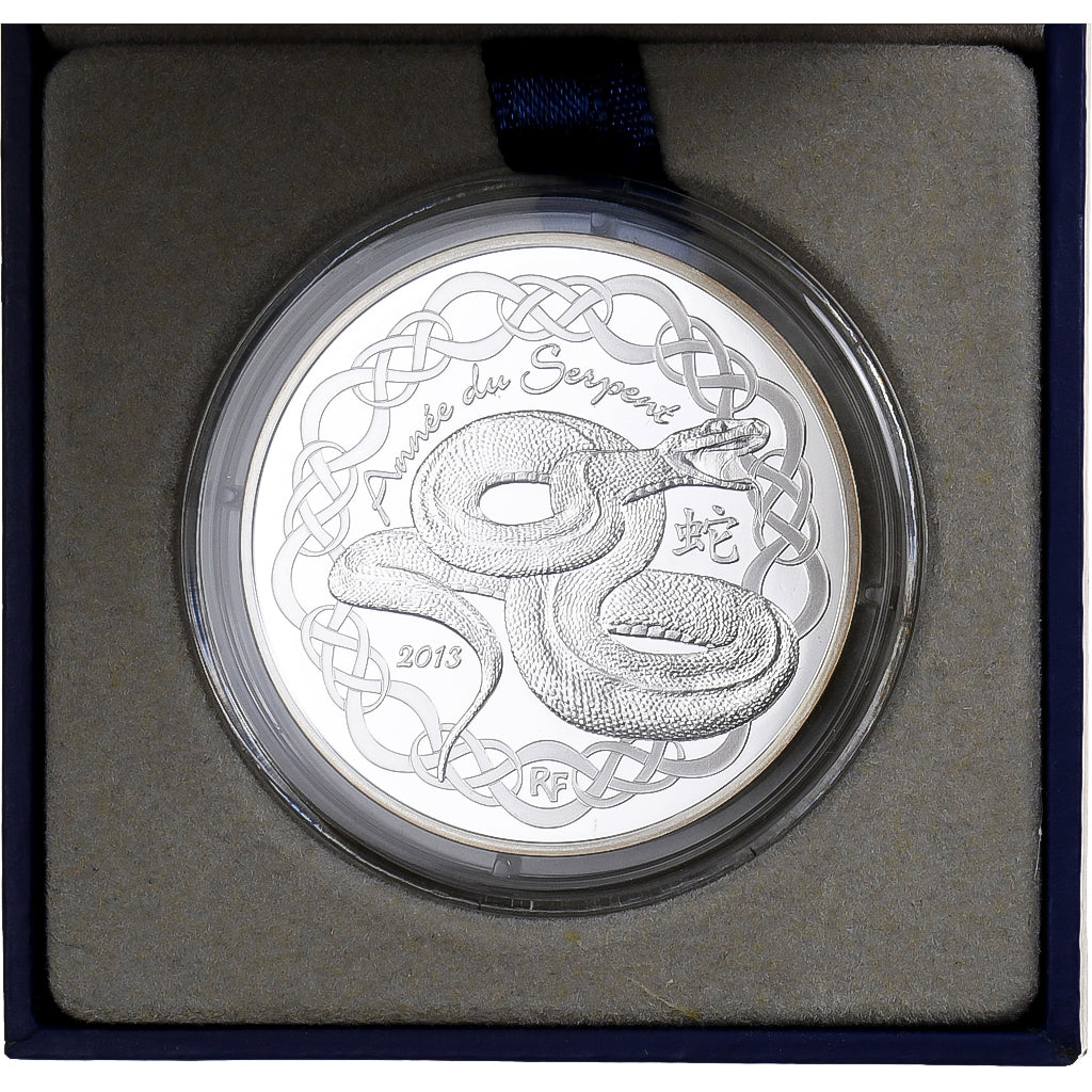 Francia, 10 Euro, Year of the Snake, FS, 2013, MDP, Argento, FDC