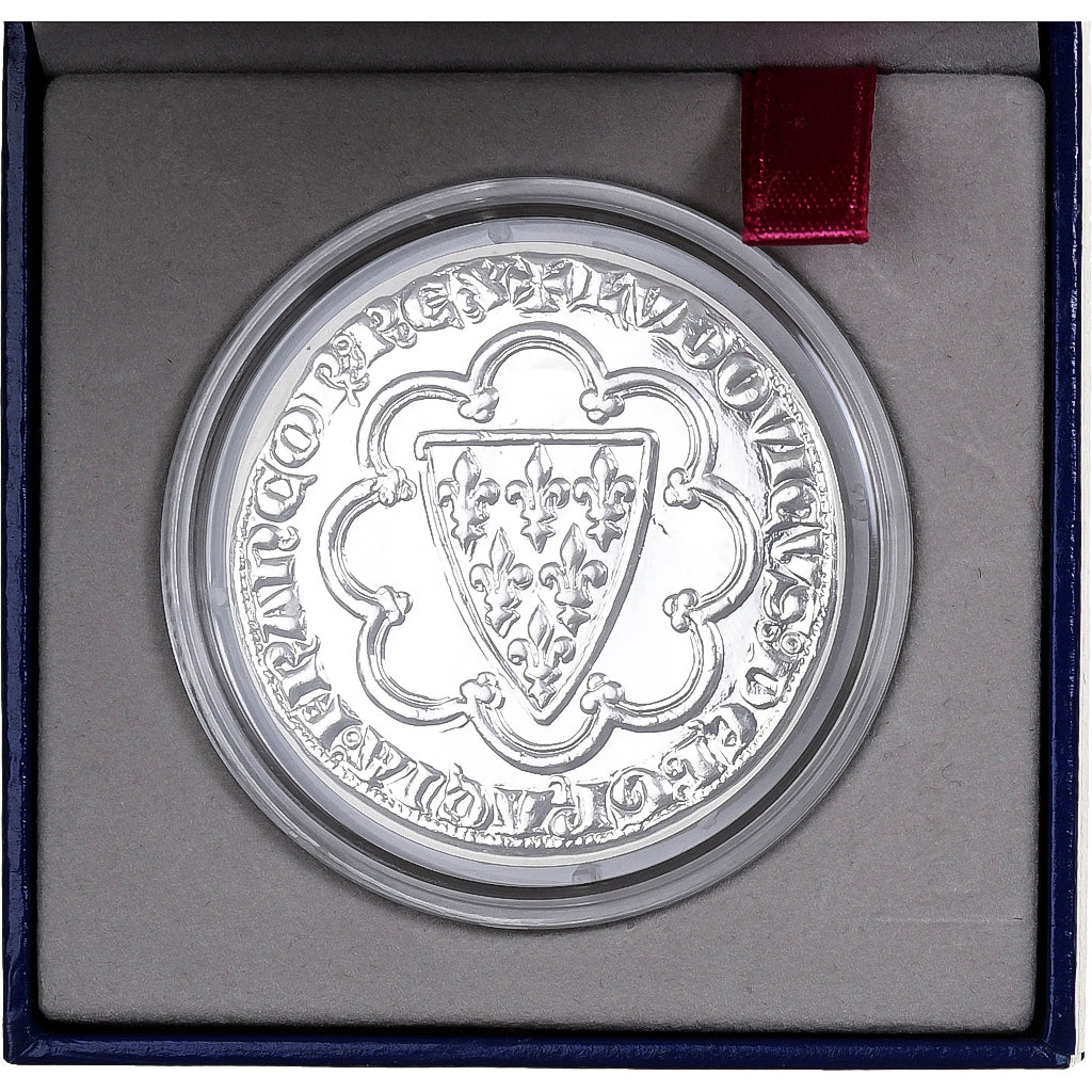 France, 10 Francs, Ecu of saint Louis, 2000, MDP, Proof, Silver, MS(65-70)