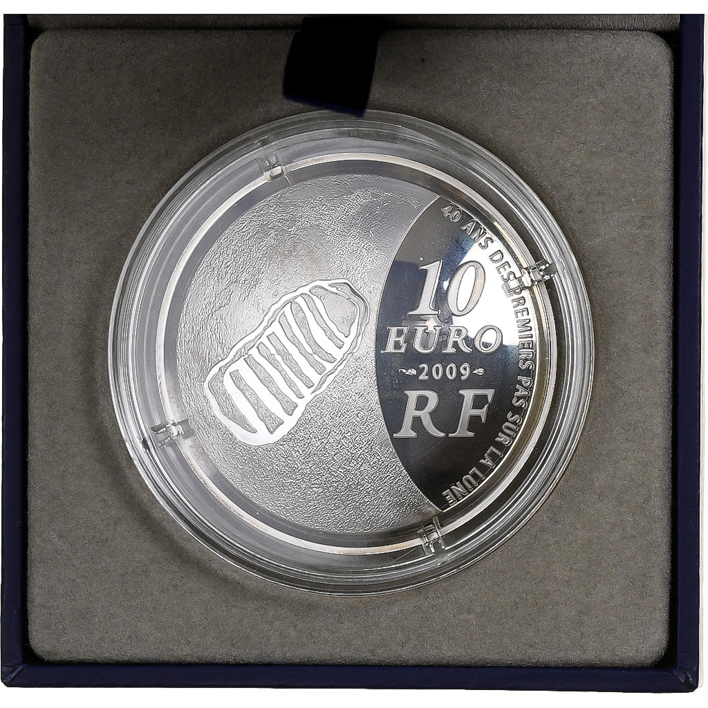 Frankrijk, 10 Euro, International Year of Astronomy, Proof, 2009, MDP, Zilver