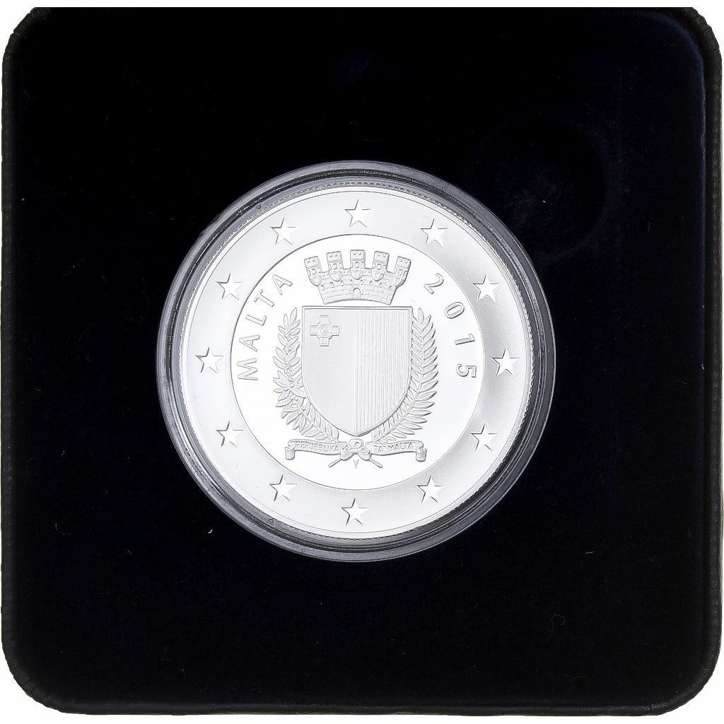 Malta, 10 Euro, The Great Siege of Malta, Proof, 2015, Utrecht, Zilver, FDC