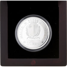 Malta, 10 Euro, Emmanuel Pinto, Proof, 2013, Brussels, Silver, MS(65-70)
