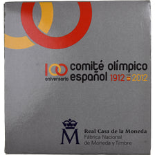 Spain, Juan Carlos I, 10 Euro, Spanish Olympic Comittee, Proof, 2012, Madrid