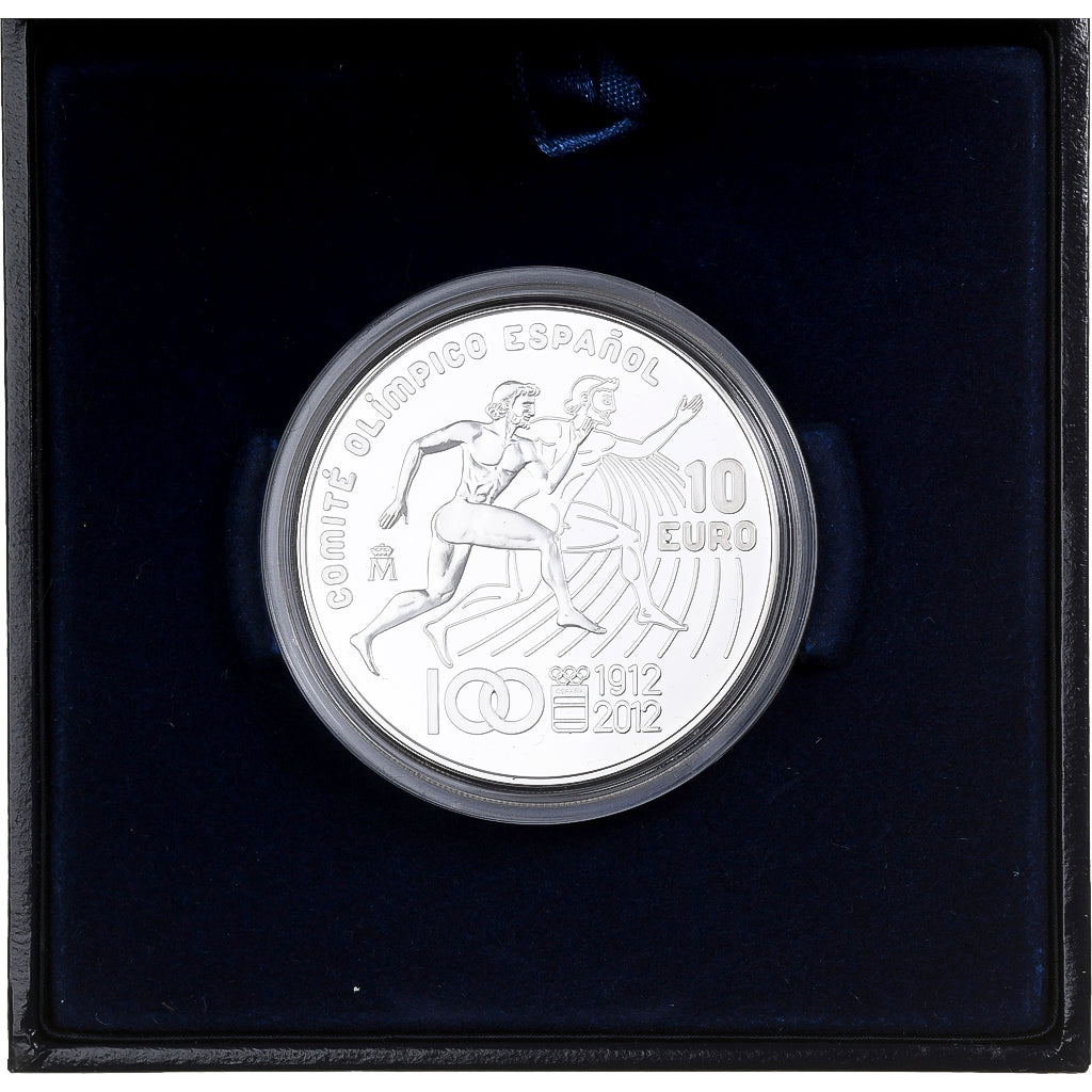 Spain, Juan Carlos I, 10 Euro, Spanish Olympic Comittee, Proof, 2012, Madrid