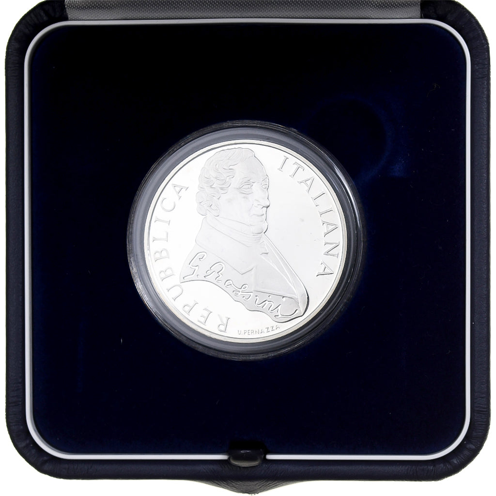 Italy, 10 Euro, Gioacchino Rossini, Proof, 2014, Rome, Silver, MS(65-70)