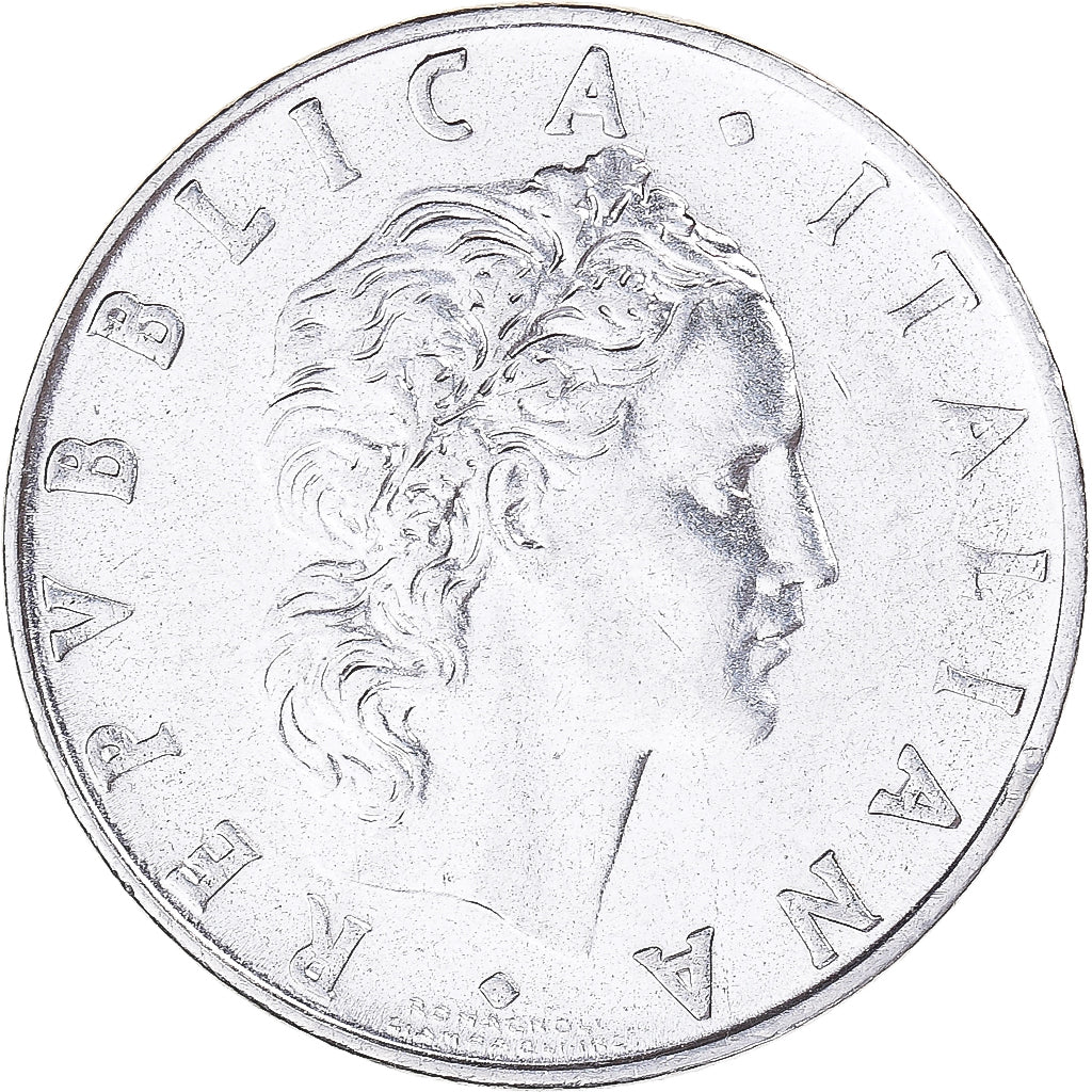 Moeda, Itália, 50 Lire, 1975
