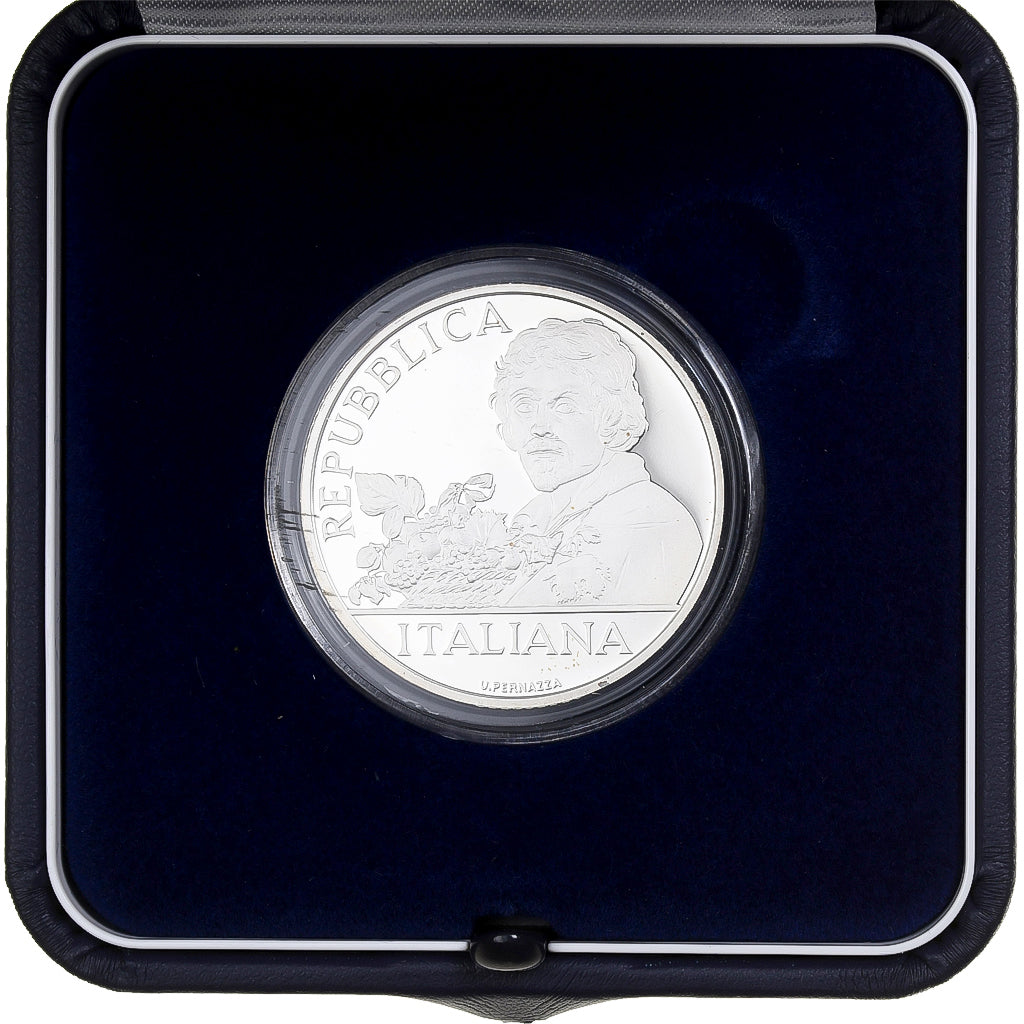 Italy, 10 Euro, Caravaggio, Proof, 2010, Rome, Silver, MS(65-70)