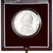 France, 100 Francs, Lafayette, 1987, MDP, Proof, Silver, MS(65-70)