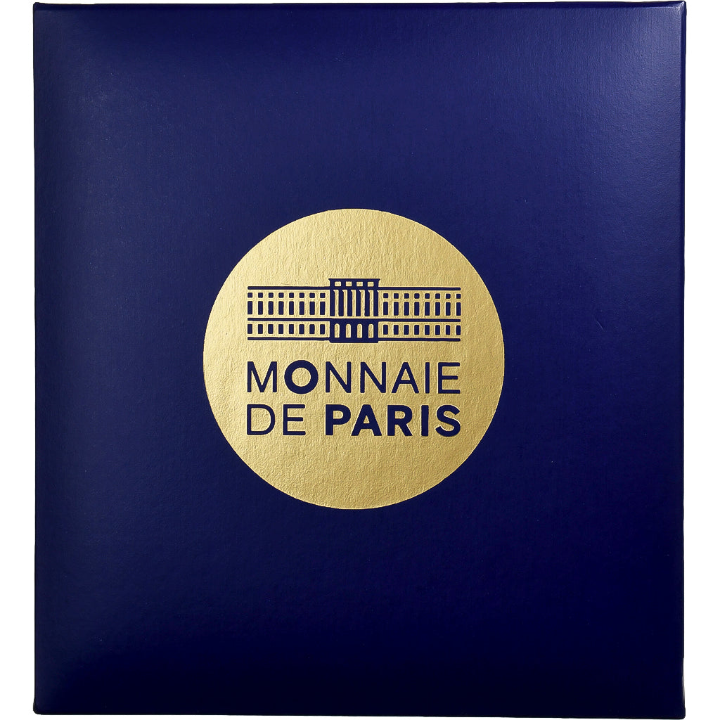 França, 50 Euro, UNESCO, Rives de Seine, Proof, 2015, MDP, Prata, MS(65-70)