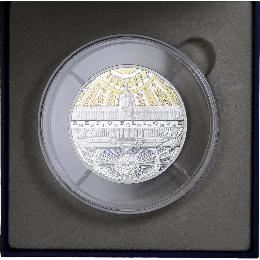 França, 50 Euro, UNESCO, Rives de Seine, Proof, 2015, MDP, Prata, MS(65-70)