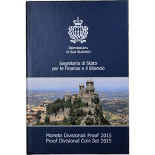 San Marino, Set 1 ct. - 2 Euro + 2x2 Euro, Proof, 2015, Rome, MS(65-70)
