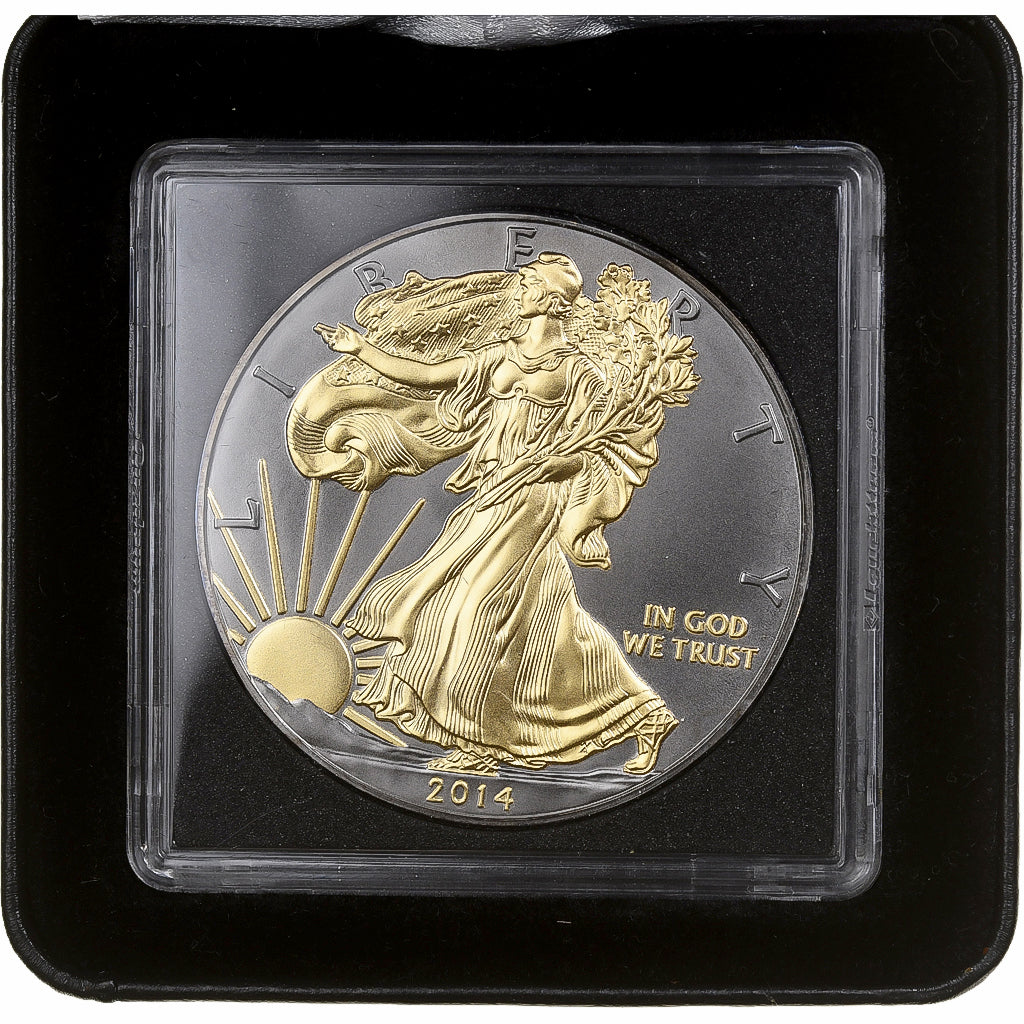 United States, 1 Dollar, 1 Oz, 2014, BU, Silver, MS(65-70)