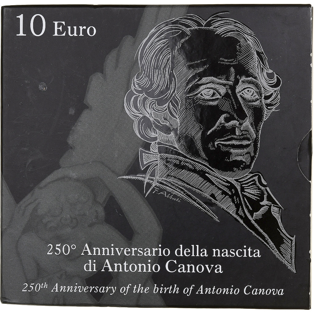 Italy, 10 Euro, Antonio Canova, Proof, 2007, Rome, Silver, MS(65-70)