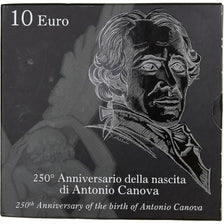 Italy, 10 Euro, Antonio Canova, Proof, 2007, Rome, Silver, MS(65-70)