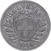 Svizzera, 2 Rappen, 1944, Zinco, BB