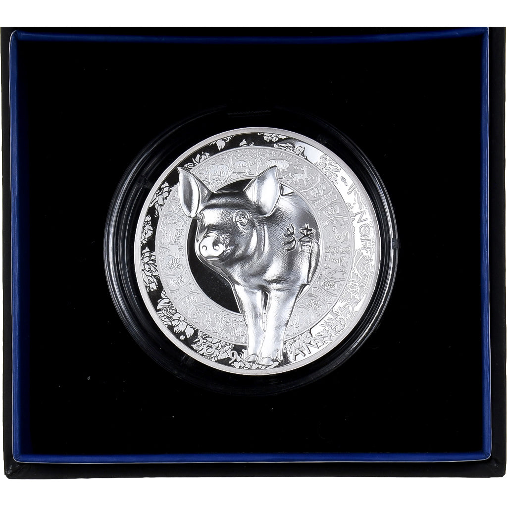 France, 20 Euro, Year of the Pig, Proof, 2019, MDP, Silver, MS(65-70)