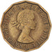 Münze, Großbritannien, 3 Pence, 1957
