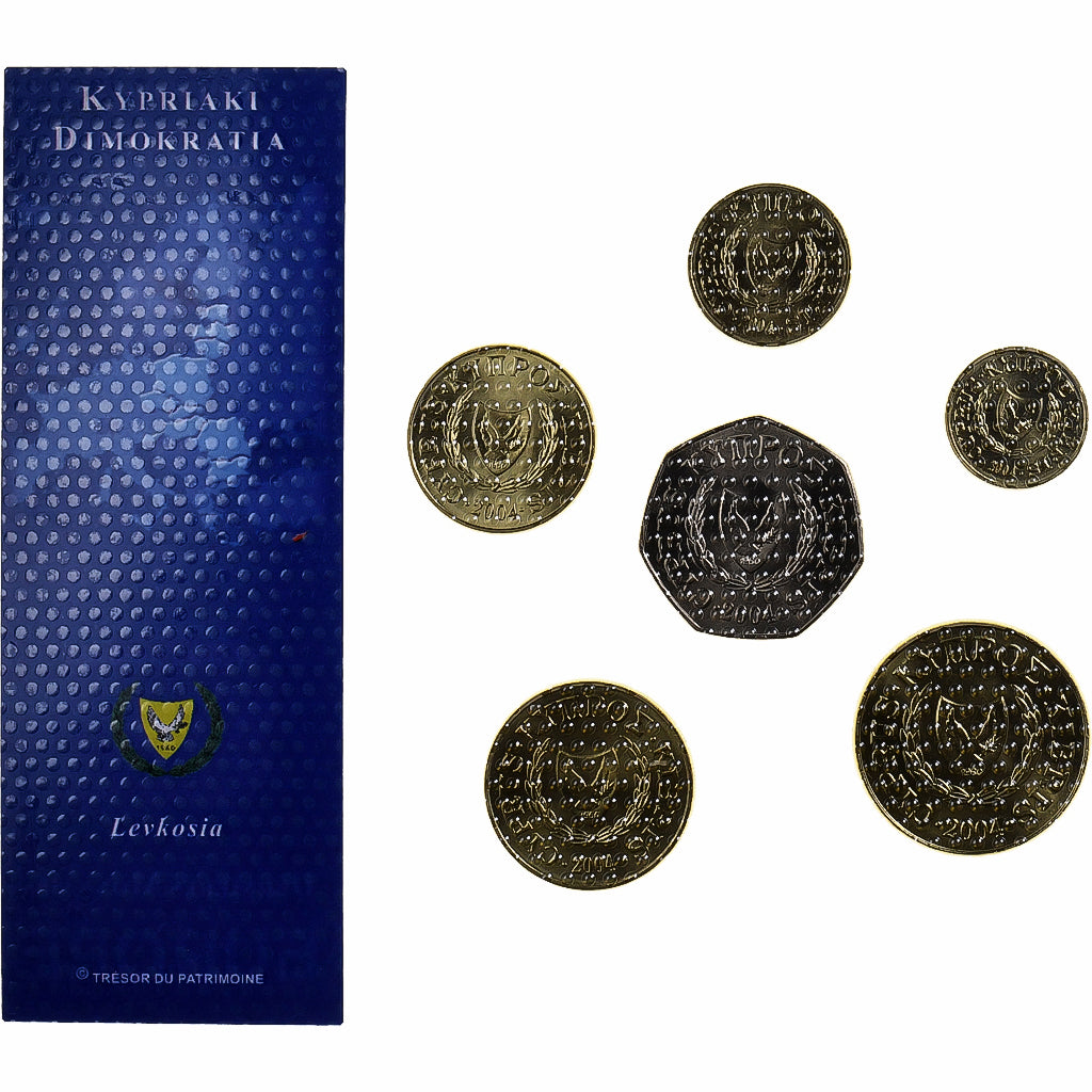 Cyprus, Set 1 ct. - 50 cts., 2004, Llantrisant, MS(65-70)
