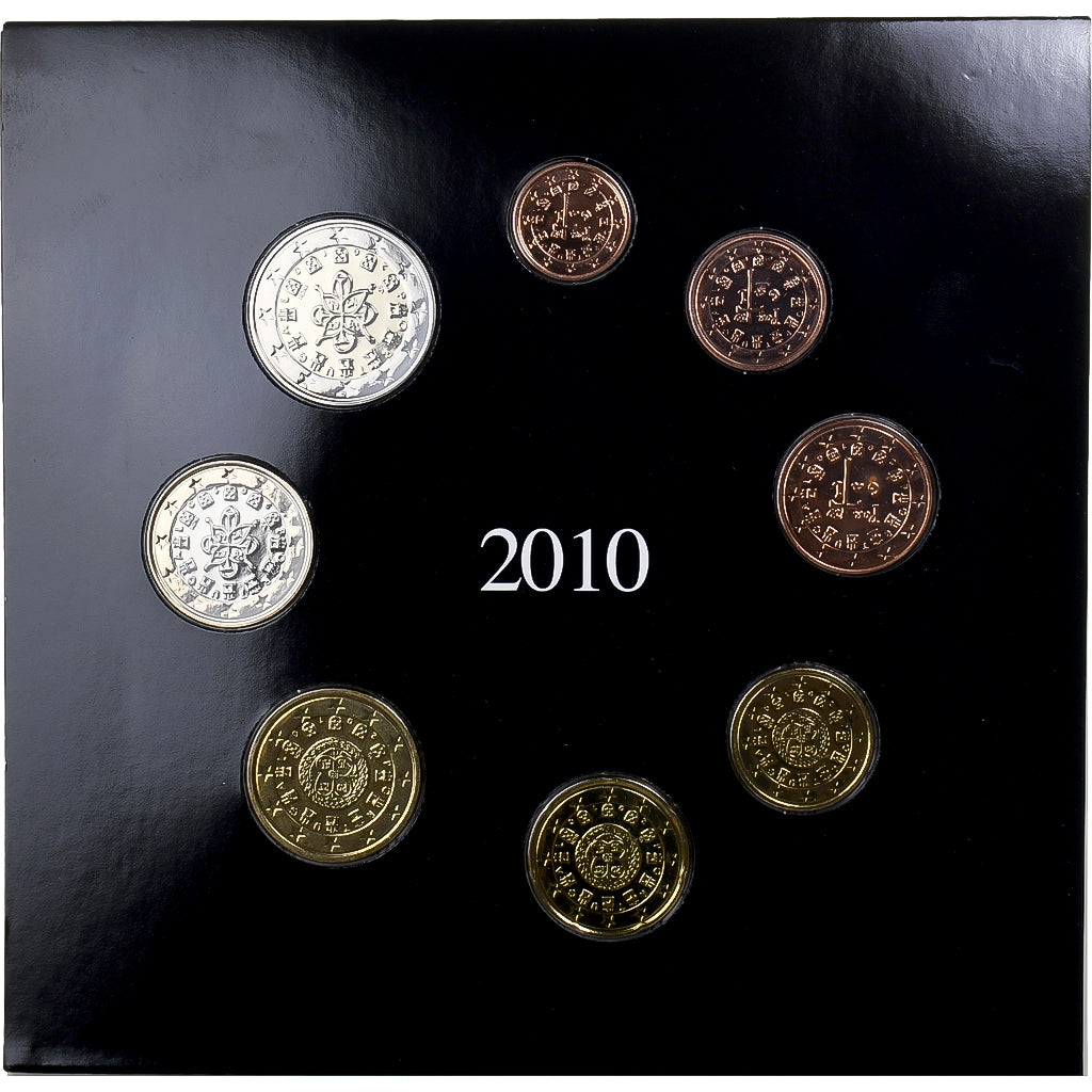 Portugal, Set 1 ct. - 2 Euro, BU, 2010, Lisbon, MS(65-70)