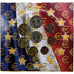 France, Coffret 1c. à 2€, série FDC, 2003, MDP, MS(65-70)