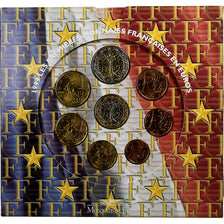 France, Coffret 1c. à 2€, série FDC, 1999, MDP, FDC