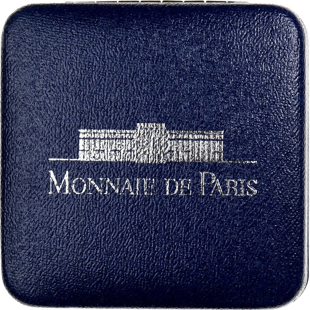 France, 100 Francs, Jean Moulin, 1993, MDP, Proof, Silver, MS(65-70)