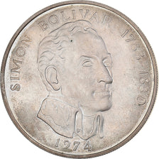 Panama, 20 Balboas, 1974, Franklin Mint, Silver, AU(55-58), KM:31
