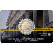 Belgium, 2 Euro, 200 years of Gent University, 2017, Brussels, Bi-Metallic