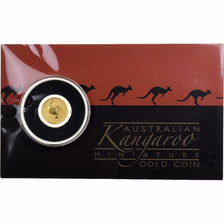 Australia, Elizabeth II, 2 Dollars, Miniature Gold Coin - Kangaroo, 2019, Perth
