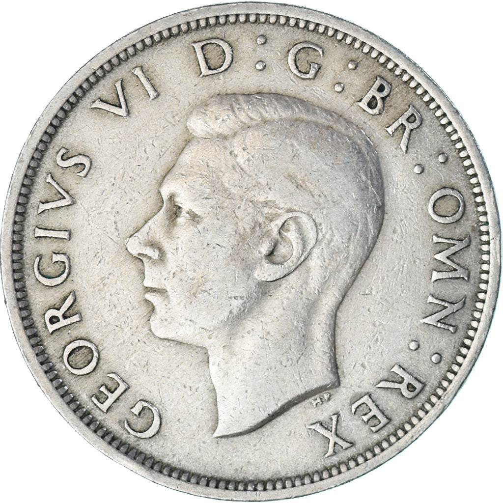Münze, Großbritannien, 1/2 Crown, 1948