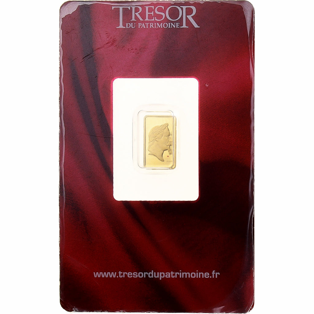 France, Lingotin, Napoléon III, Suisse - Essayeur Fondeur, Or, FDC