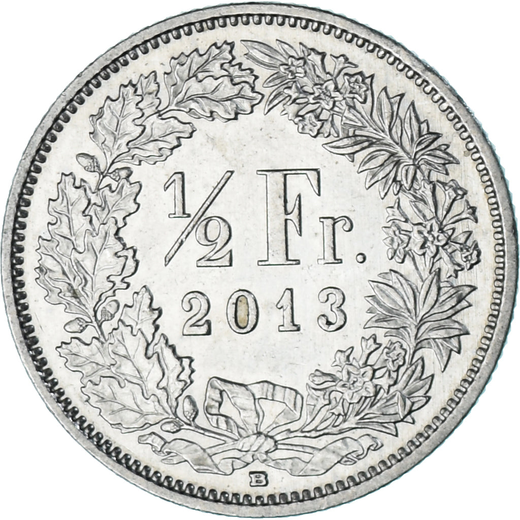 Coin, Switzerland, 1/2 Franc, 2013