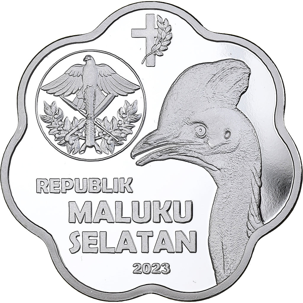 Indonésia, 5000 Rupiah, Maluku Selatan, 2023, Proof, Silver plated