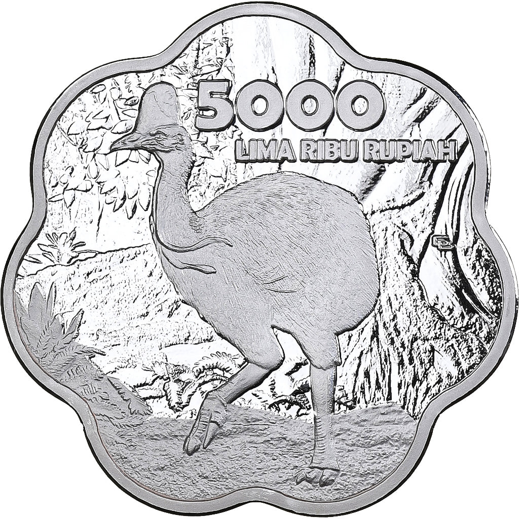 Indonésia, 5000 Rupiah, Maluku Selatan, 2023, Proof, Silver plated