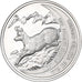 Andorra, 10 Diners, Pyrenean chamois, 1992, Singapore Mint, FS, Argento, FDC