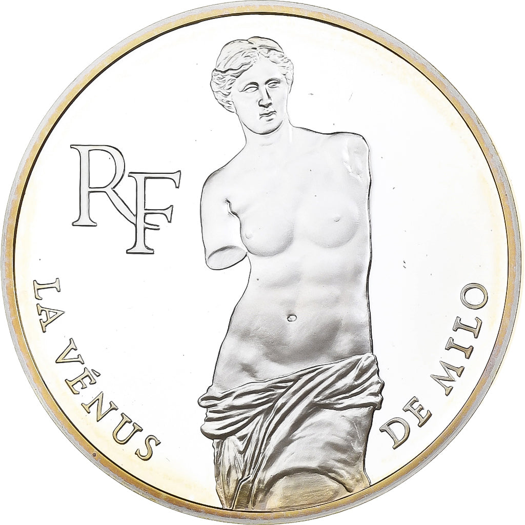 Frankrijk, 100 Francs, vénus de Milo, 1993, MDP, Proof, Zilver, FDC