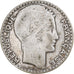 France, 20 Francs, Turin, 1933, Paris, Silver, VF(30-35)