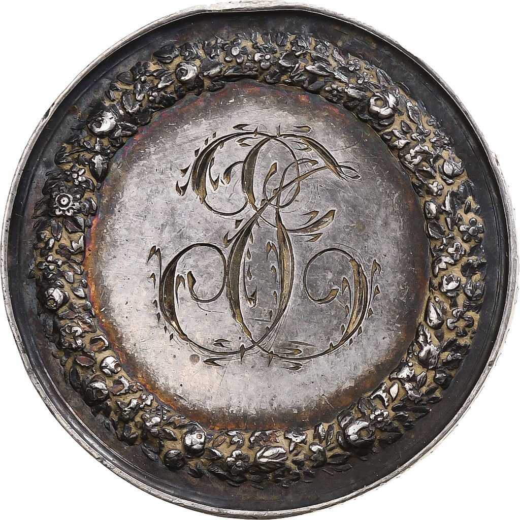 France, Medal, Wedding, 1903, Silver, Depaulis, EF(40-45)