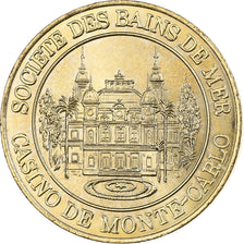 Monaco, Casino Token, Casino Monte-Carlo, 50 centimes, 2001-2002, MDP, Brass