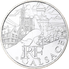 Francia, 10 Euro, Alsace, 2011, MDP, Argento, FDC