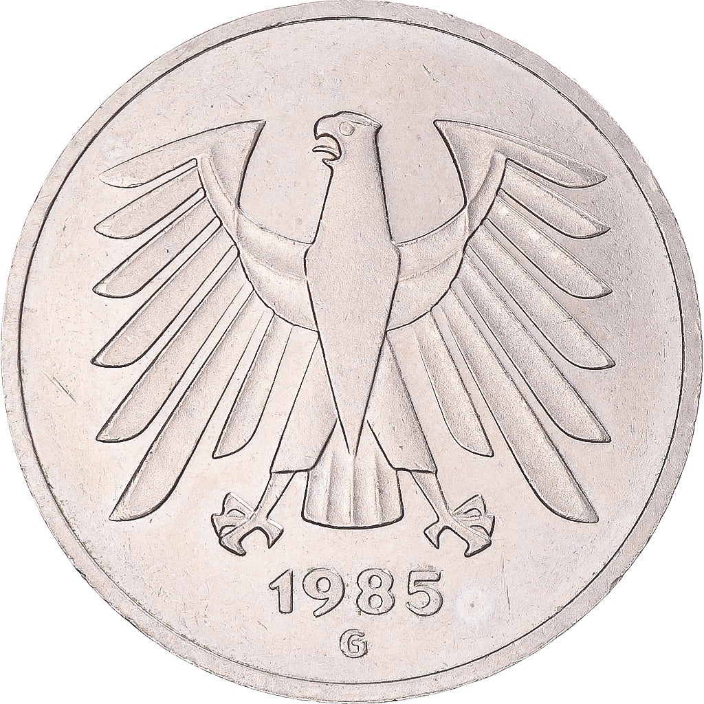 Moneta, Niemcy, 5 Mark, 1985
