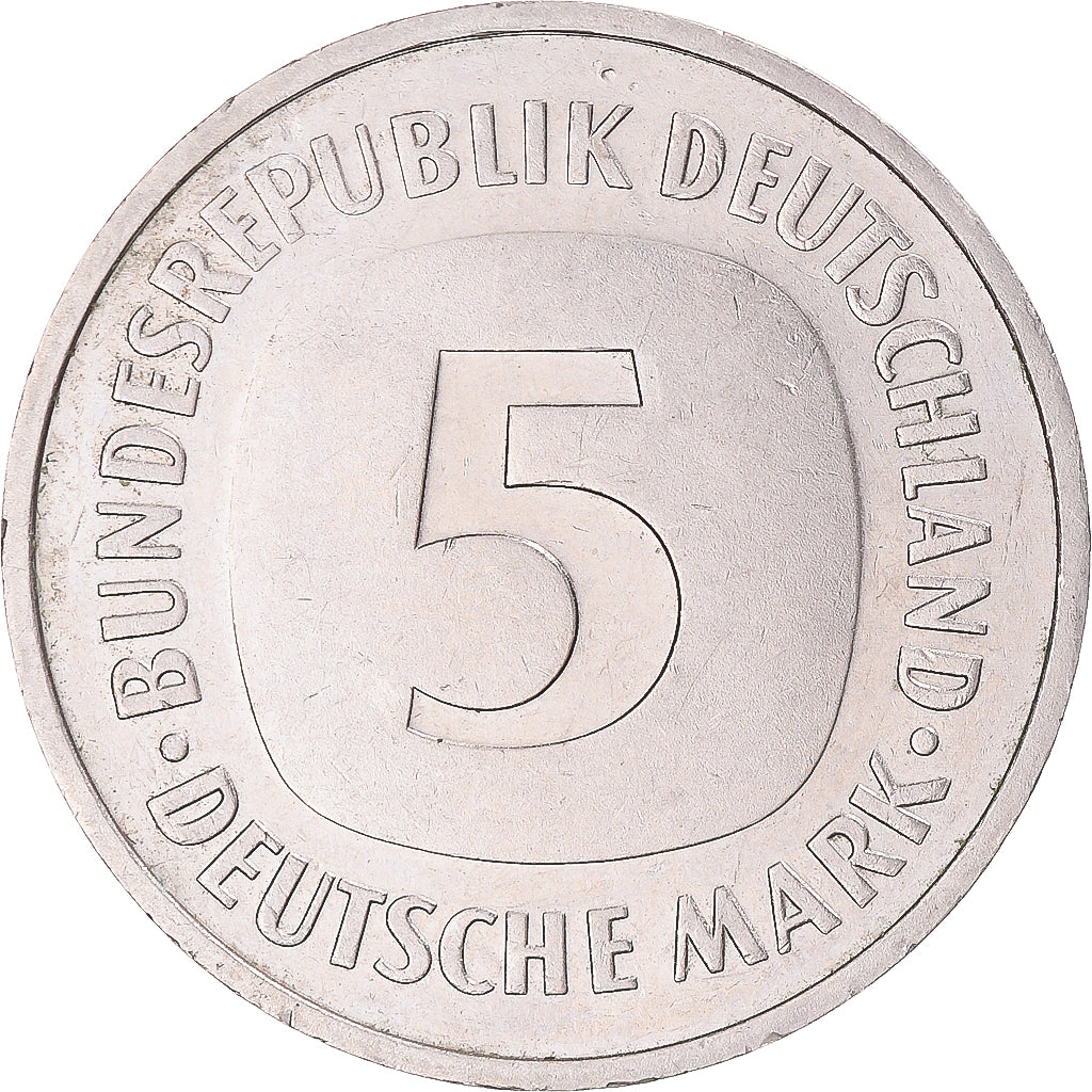 Moneta, Niemcy, 5 Mark, 1985