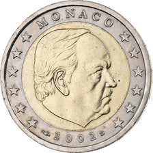 Monaco, Rainier III, 2 Euro, 2002, MDP, Bi-Metallic, VZ