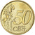 Monaco, Rainier III, 50 Centimes, 2002, MDP, Nordic gold, SPL-