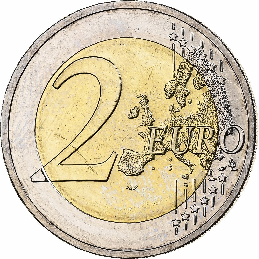 Duitsland, 2 Euro, Niedersachsen, 2014, Karlsruhe, Bi-Metallic, UNC-