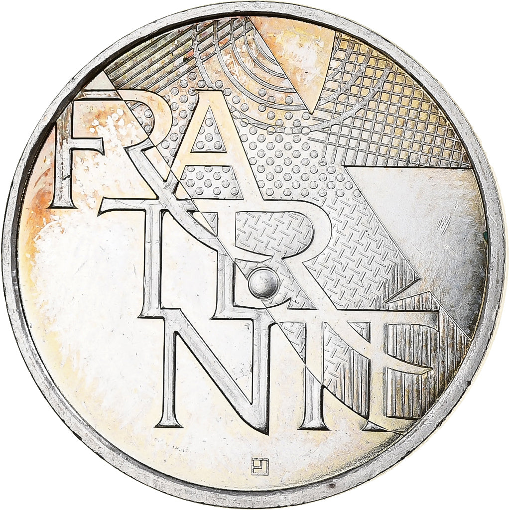 Francja, 5 Euro, Fraternité, 2013, MDP, Srebro, MS(63)